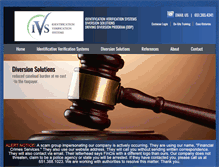 Tablet Screenshot of identificationverification-ivs.net